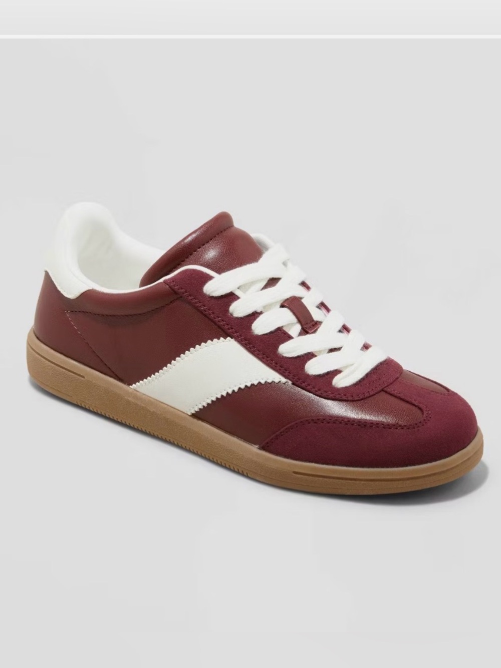 Universal Thread Maroon Low Top Sneakers NWOT